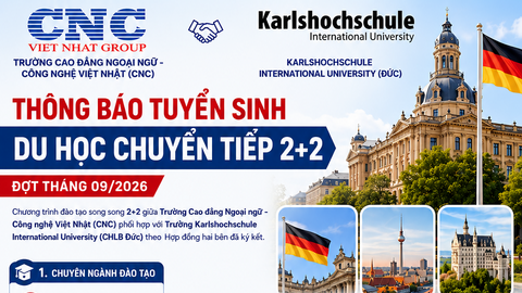 DU HỌC ĐỨC CHUYỂN TIẾP 2+2